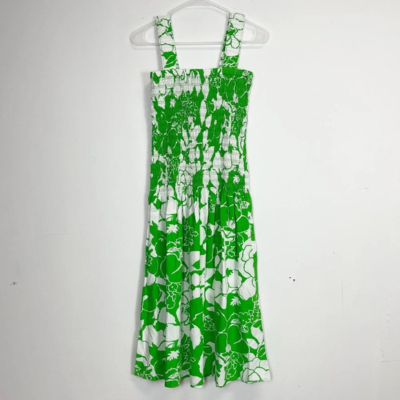 NEW Rails Dress Womens XS Seville Green Lotus Stretch Sleeveless NWOT - Picture 1 of 12